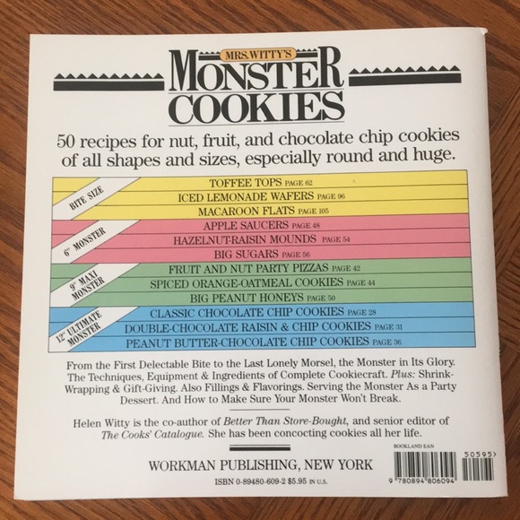Monster Cookies Cookbook - Picture 3 of 8